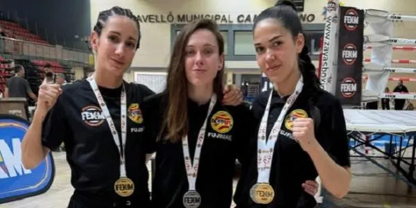 La lluitadora Paula Andreu es proclama subcampiona d’Espanya de Kick-boxing