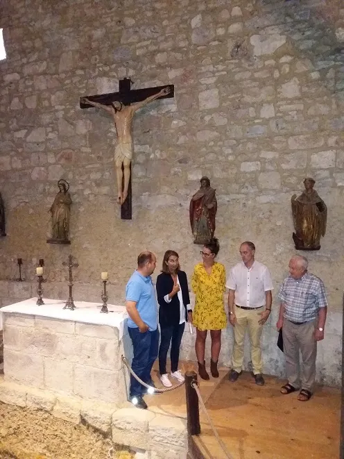 RESTAURADA LA IMAGEN DEL CRISTO DE AMA XANTALEN