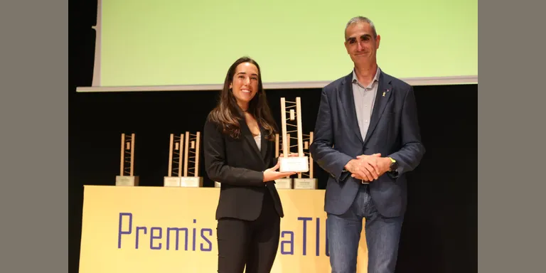 Marta Bertran guanya el Premi Dona TIC 2021 a la millor estudiant universitària en noves tecnologies