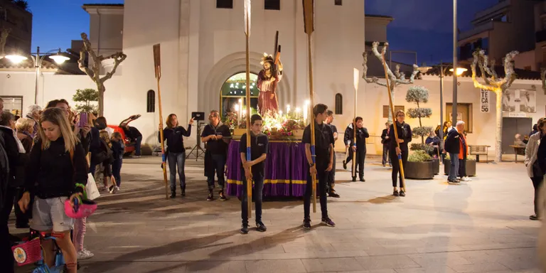 La Setmana Santa continua aquest dimarts al vespre amb el trasllat de la imatge de Jesús Natzarè