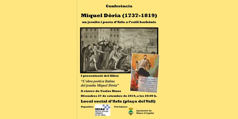 Conferència a Arfa sobre el jesuïta Miquel Dòria