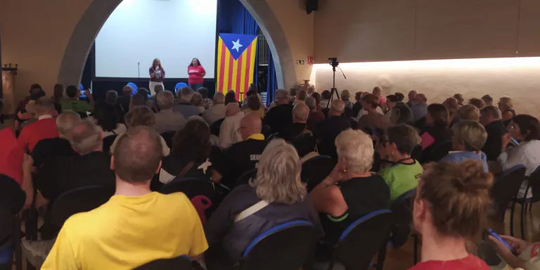 Bona assistència de públic en els actes del 'Som 1 d'octubre'