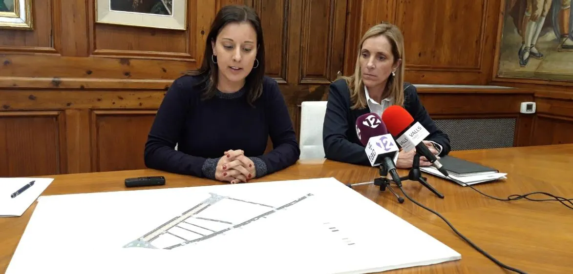 Comencen les obres d’urbanització de la Carretera del Pla