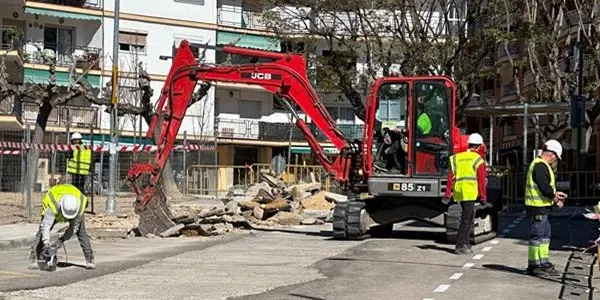 Comencen les obres de remodelació del carrer Girona de Torredembarra