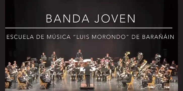 La Banda Jove de l’Escola Municipal de Música de Barañáin actuarà al Casino de Caldes