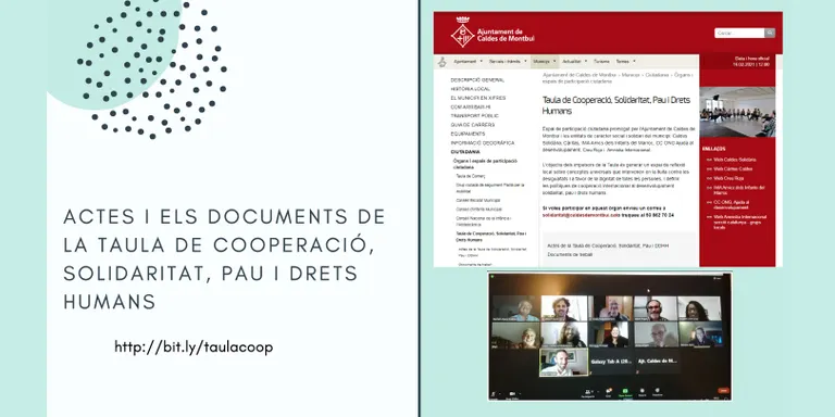 La 23a Taula de Cooperació aprova la inversió per a dos projectes de solidaritat