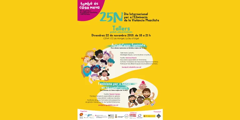 Actes a l'Alt Urgell amb motiu del Dia Mundial per a l'eliminació de la violència envers les dones