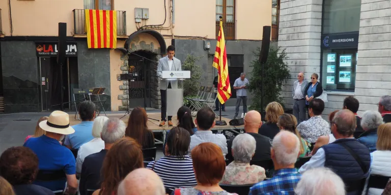 Minut de silenci a la Seu d'Urgell pel terratrèmol al Marroc