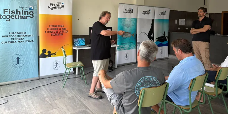 Scientific Angler presenta el programa Fishing together a Torredembarra
