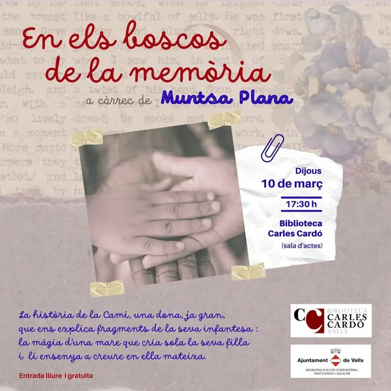 Contacontes per commemorar el Dia Internacional de les Dones