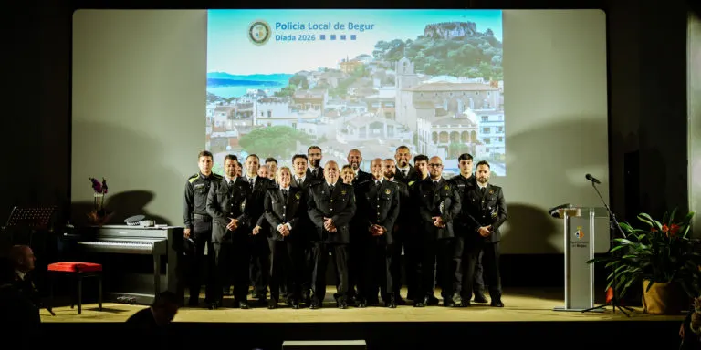 Begur celebra la diada de la Policia Local amb un acte de reconeixement al Casino Cultural
