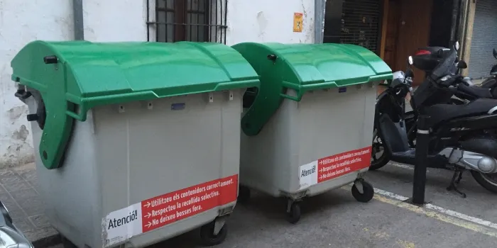 La regidoria de Medi Ambient oferirà el servei de vidre a grans productors a partir de l’any que ve