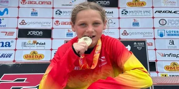L’altafullenca Mia Ayats es proclama campiona en la categoria Principiant del Campionat d’Espanya de BMX