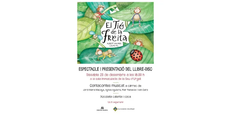 Espectacle musical per presentar el llibre-disc ‘El Tió de la Freita’