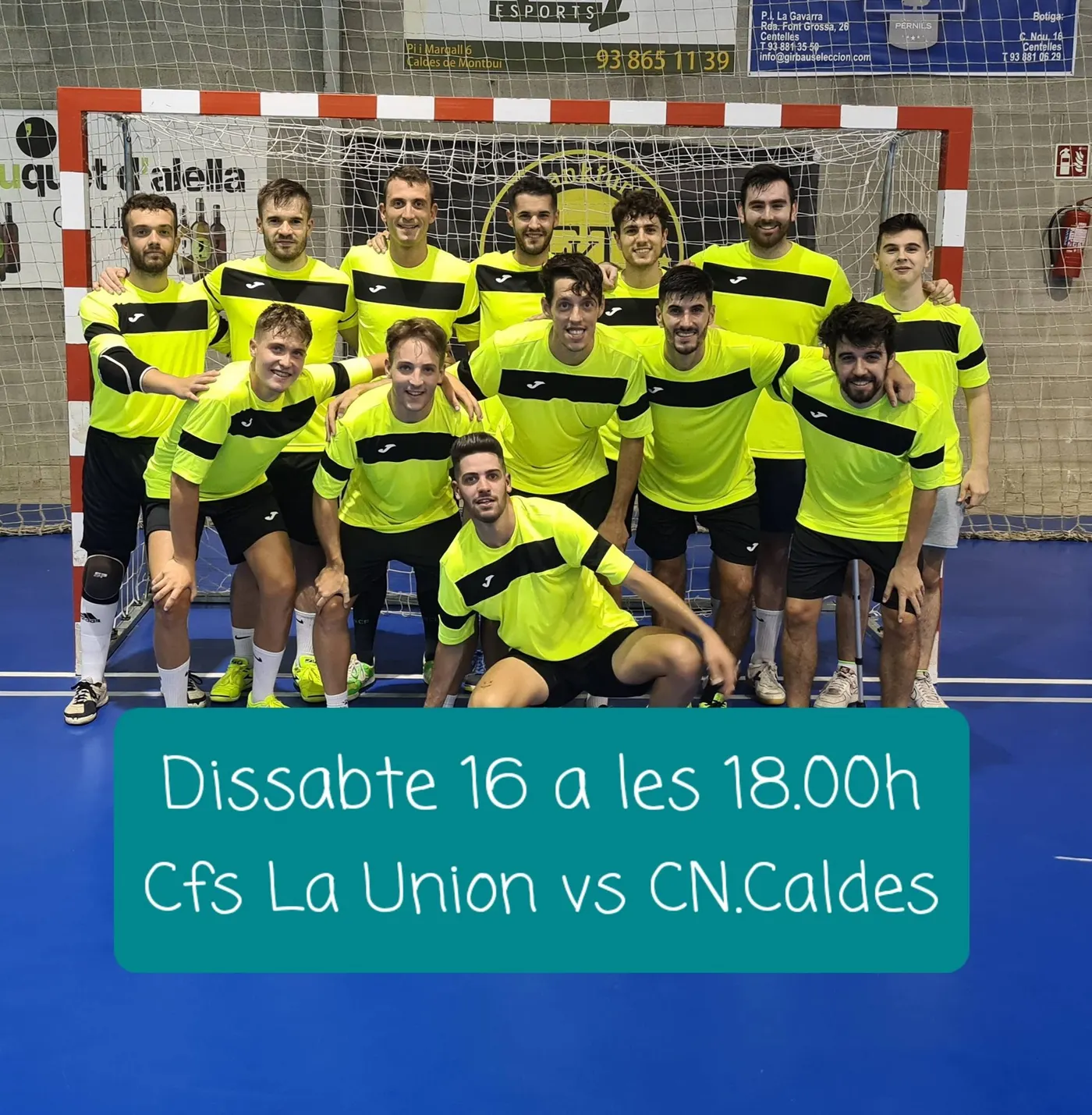 El femení de futsal compleix confinament protocol·lari i el masculí visita el penúltim de lliga