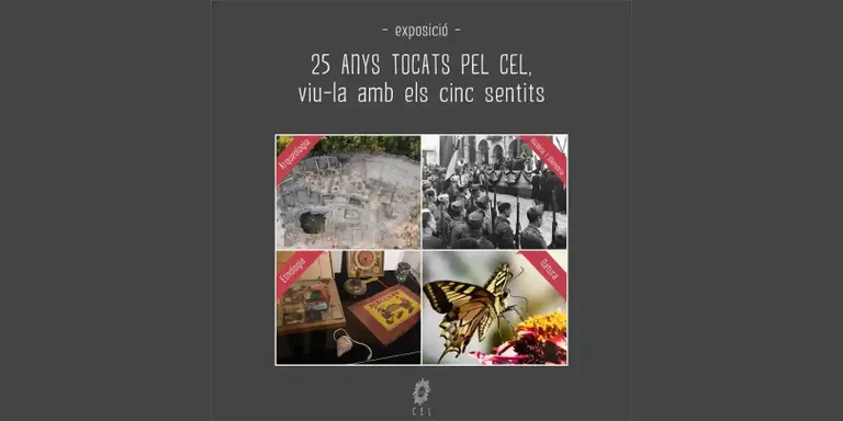 El CEL convida a celebrar els seus 25 anys d'història a través d'una exposició participativa amb els 5 sentits