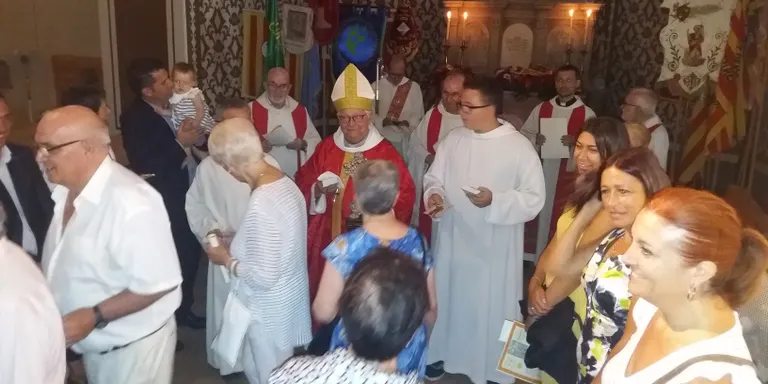 El Bisbe de Girona ingressa a la UCI de l'Hospital Josep Trueta
