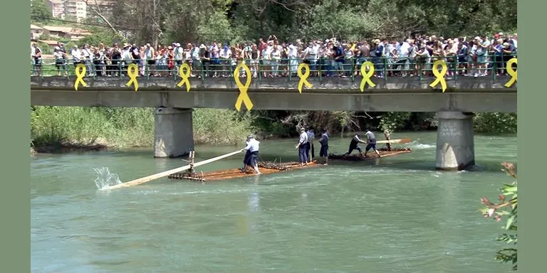 La Baixada dels Raiers de la Pobla de Segur celebra el 40è aniversari