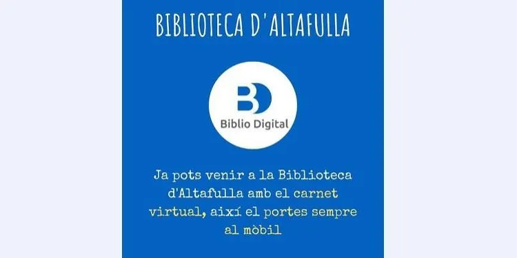 La formació ‘Biblio digital’ de la Biblioteca d’Altafulla esgota totes les places