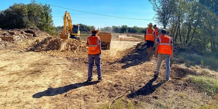 En marxa les obres de la variant de Su