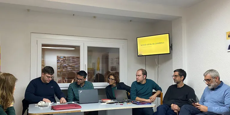 Eduard Pellicer continuarà sent el president de la secció local d’ERC a Cambrils