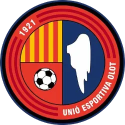El porter Pol Ballesté de la Unió Esportiva Olot, renova per una temporada més.