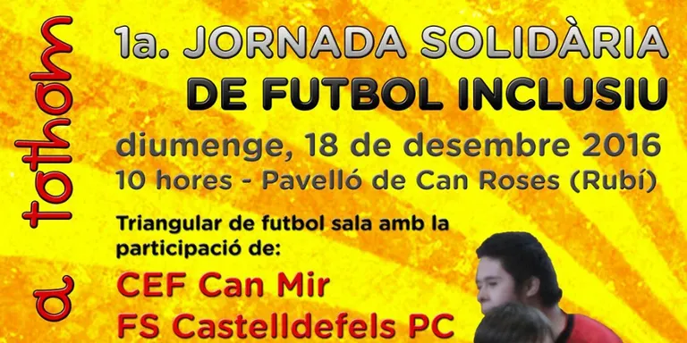 L'Escola de Futbol Can Mir organitza aquest diumenge la primera jornada solidària a Can Rosés