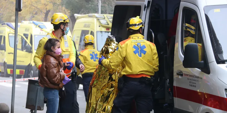 150 ferits lleus i 5 més de poca gravetat per l’encalç de dos trens a l’estació de Rodalies de Montcada i Reixac Manresa