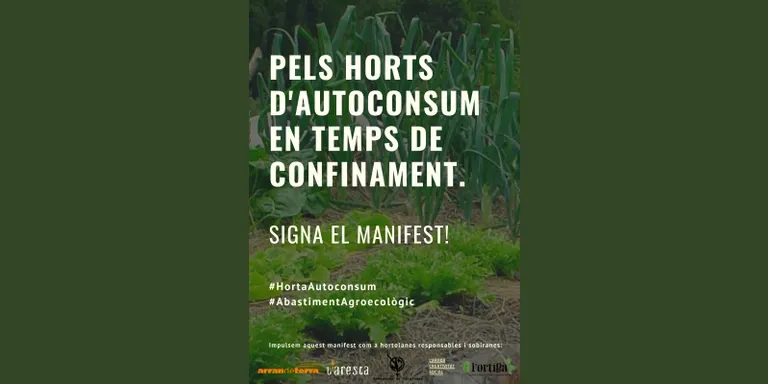 Protecció Civil permetrà a partir d'ara anar als horts d'autoabastament durant el confinament