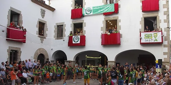 El Club Vòlei Arenys presenta els seus equips aquest cap de setmana