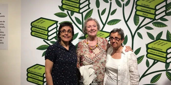 L'exposició "La Biblioteca amb tu" s'inaugura amb un format molt visual