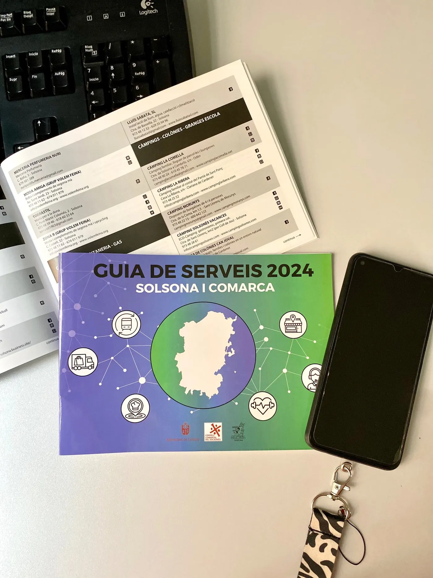Obert el termini per dissenyar la portada de la Guia de serveis de Solsona i Comarca