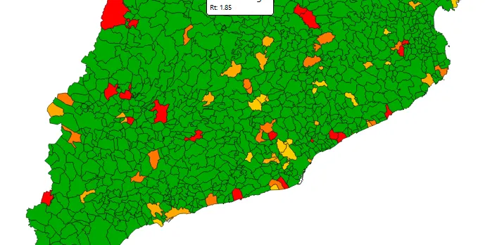El risc de rebrot a la Seu es manté baix tot i l'aparició de 8 nous casos de coronavirus