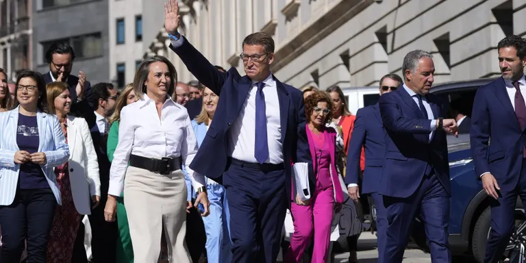 Feijóo: "Al meu projecte no figura ni amnistia ni autodeterminació, no és acceptable ni jurídicament ni èticament"