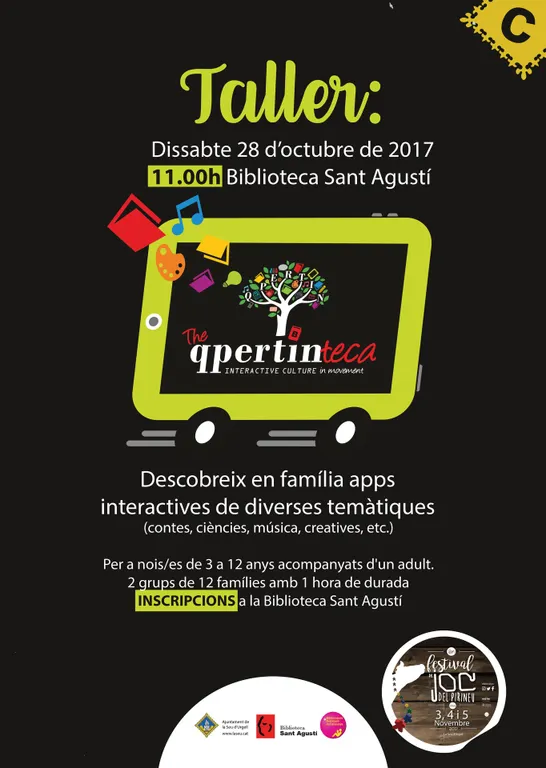 Taller a la Seu per descobrir en família aplicacions interactives de diverses temàtiques