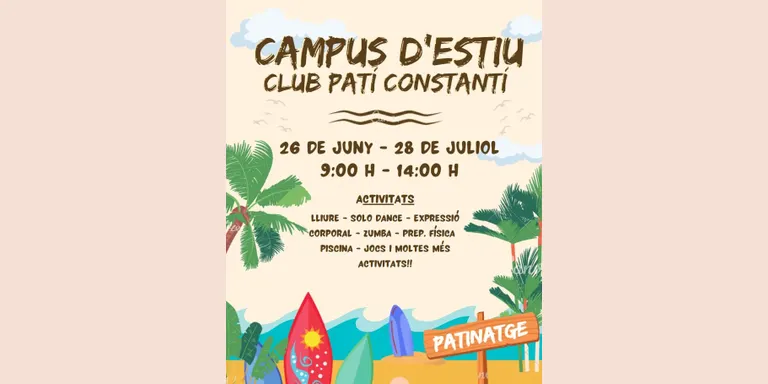 S’inica el Campus d’Estiu del Club Patí Constantí