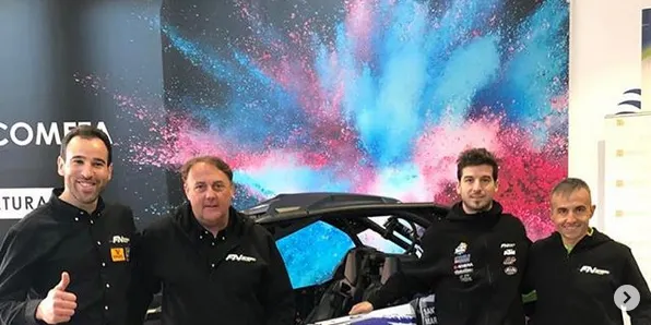 Isidre Esteve i Jaume Betriu, a punt per començar el Dakar 2020