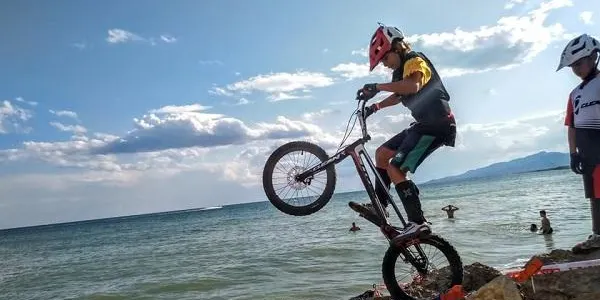 Sergi Pàmies, segon classificat en la Copa Tarragona de Trial 2019