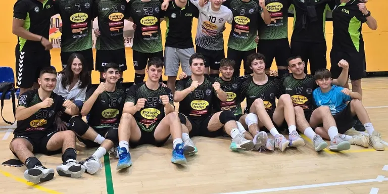 El júnior masculí del Vòlei acaba 10è al Campionat d'Espanya