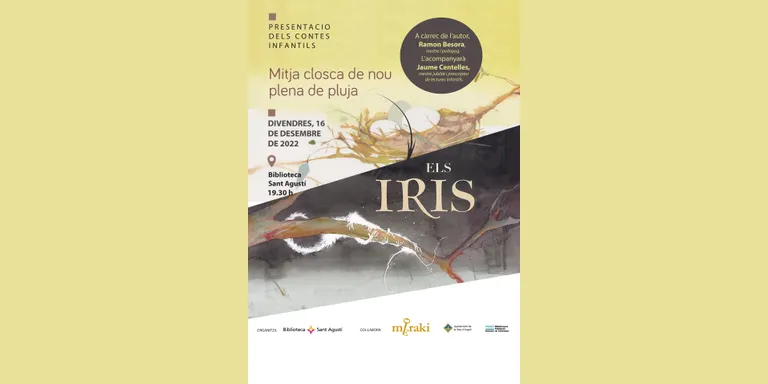 Ramon Besora presenta a la Seu d'Urgell els contes infantils 'Mitja closca de nou plena de pluja' i 'Els iris'