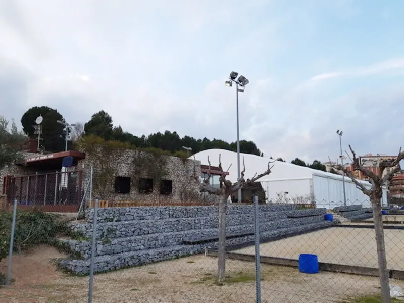Les instal·lacions de Cova Solera tenen ja com a gran protagonista la coberta