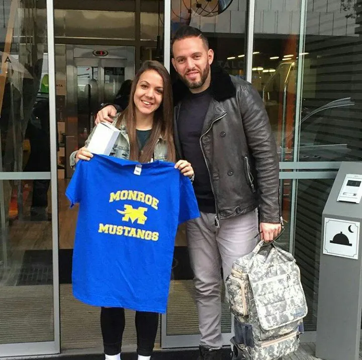 Gemma Pla 'Xiki', amb la samarreta de les Monroe Mustangs