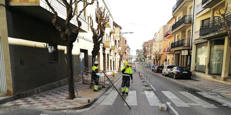 Arranquen les obres de remodelació de l'Avinguda Jaume Mestres