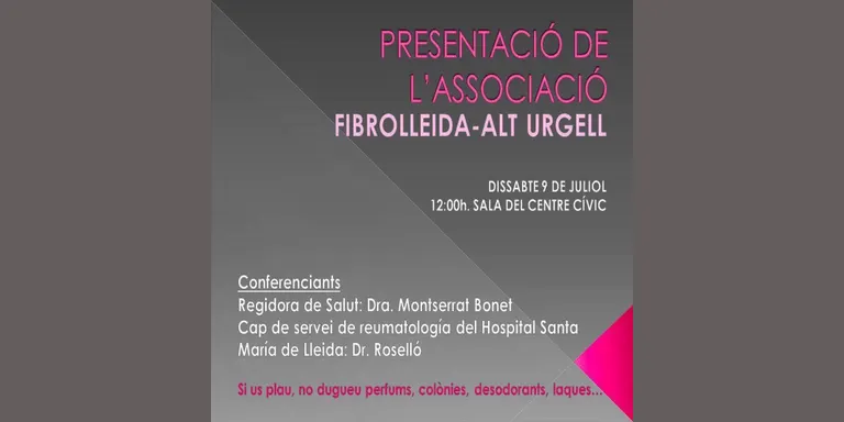 Es presenta a la Seu l'associació Fibrolleida Alt Urgell
