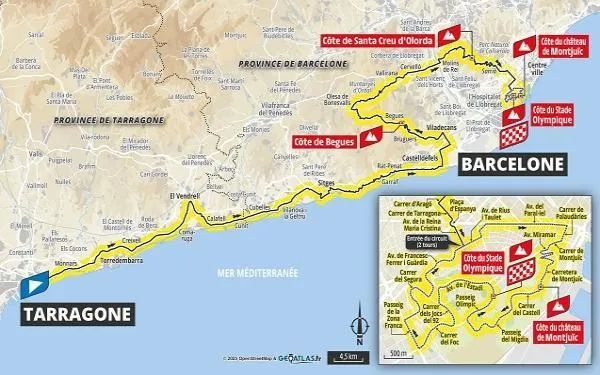 Altafulla i Torredembarra uniran esforços per fer que el Tour de França travessi els nuclis urbans d’ambdues viles
