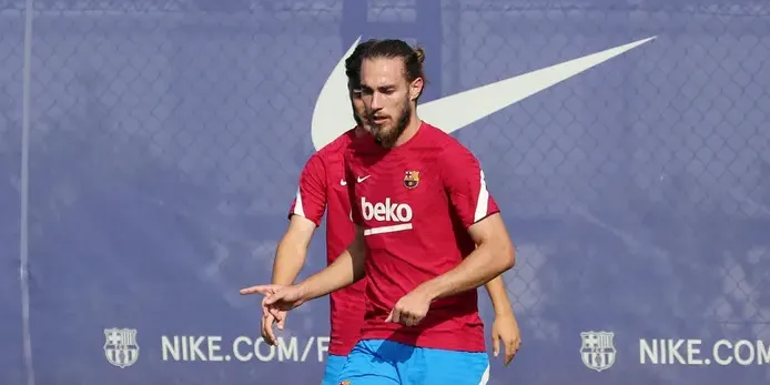 Mingueza torna a entrenar amb el grup