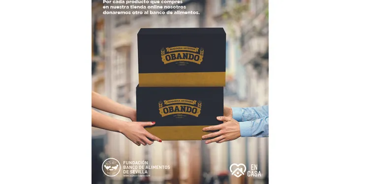El esfuerzo y la solidaridad de la empresa utrerana Panadería Obando en el confinamiento