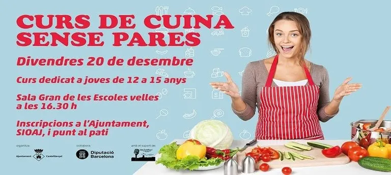 T’agrada la cuina? Apunta’t al Taller de cuina sense pares!
