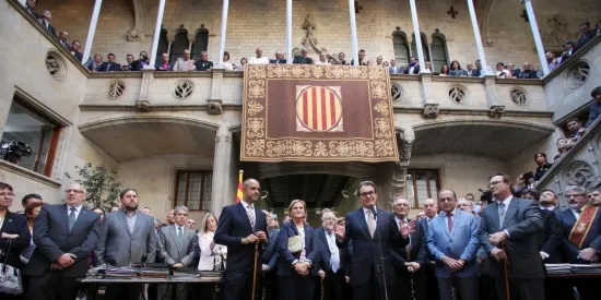 Mas: "Per molt que intentin aturar la veu del poble de Catalunya, no se'n sortiran"