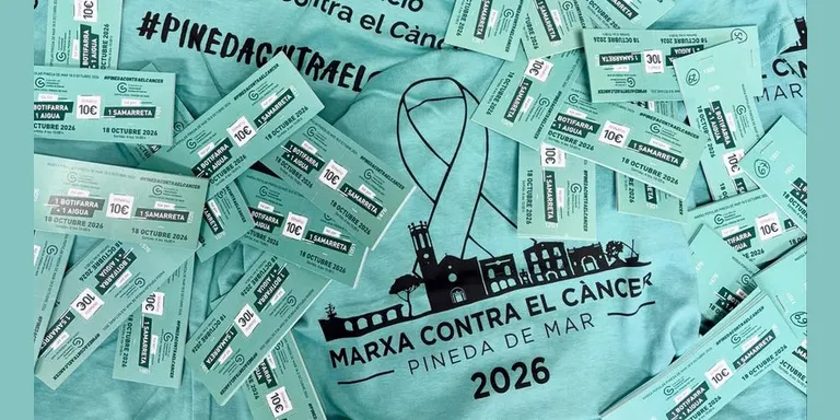 Pineda es tornarà a mobilitzar contra el càncer amb una marxa solidària
